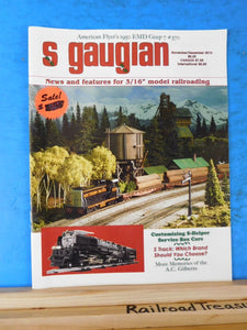 S Gaugian 2010 November December Customizing S helper service box cars