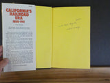 California's Railroad Era 1850-1911 By Ward McAfee    w/dust jacket       SIGNED