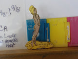 Jaycees California Nude Lady On Yellow Base Yellow hat  Female  PIN