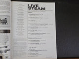 Live Steam Magazine 1989 April Tender trucks frame Clutches Steeple compound eng