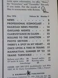 Trains Magazine 1976 May Olden times on the Old Reliable