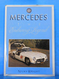 Mercedes The Enduring Legend By Nicky Wright 160 Pages Dust Jacket 1991 Oversize