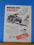 Model Builder 1944 February Lionel Magazine Steel mill Coal tower Track switch c