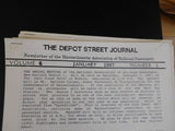 Depot Street Journal Lot of 54 1982-1987 Newsletter MA Assn of RR passengers