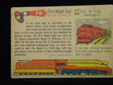 TCG Trading Card 78 First Mogul Type New Jersey Railroad & transportation Co