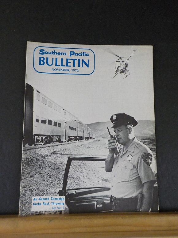 Southern Pacific Bulletin 1972 November Vol56 #10