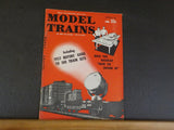 Model Trains 1957 December Inspection Pit Penn Line searchlight car