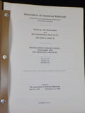 Manual of Standards Recommended Practices Sec A pt2 Misc specs 1980-84