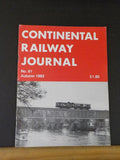 Continental Railway Journal #91 Autumn 1992 JZ Locomotive Stock