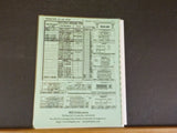 Colorado and Southern Narrow Gauge Rolling Stock 1923 Folios    Spiral Bound