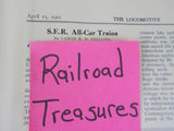 Locomotive Railway Carriage & Wagon Review #715 1952 April 15th