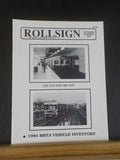 Rollsign Magazine of New England Transit News 1994 November December MBTA inv