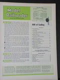 Model Railroader Magazine 1952 February Diesel engine house Layout maintenance U