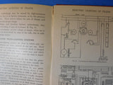 Electric Lighting of Trains Instruction paper HArd Cover 1920