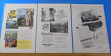 Ads Union Pacific Railroad Lot #28 Advertisements from various magazines (10)