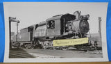 Photo CNJ Locomotive #5 Jersey Central Lines  Approx 3 ½ X 5 ¾ inches.