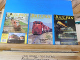Railfan & Railroad Magazine Complete Year 1983   6 issues Complete Year