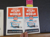 Map Pocket atlas of the World Union Pacific Railroad 1940s
