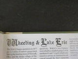 Wheeling & Lake Erie Railway, The Volume 2 by John Corns Hard Cover 2002 128 Pgs