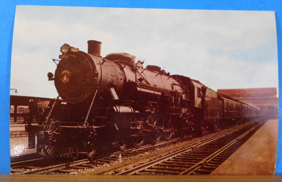 Postcard Baltimore & Ohio #5216 steam locomotive Capitol Limited