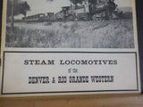 Pacific Railway Journal Vol 2 #3 1957 August Steam Locomotivesf D&RGW