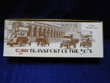Corgi Transport of the 30s 3 Ford Model T Vans 1986