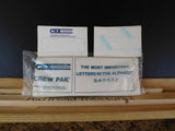 CSX Transportation Items lot of 2   Crew Pak Mailing labels