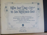 From Salt Lake City to San Francisco Bay Along the line of the Western Pacific R