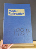 Model Railroader magazine binders lot of 7  Handwritten years Large 4.25 inches