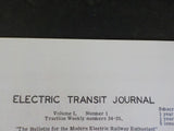 Electric Transit Journal 1961 December  3 V1 #1