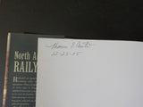 North American Railyards By Michael Rhodes Many photos w/ dust jacket