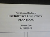 New Zealand Railways Freight Rolling Stock Plan Book Volume 1 by Fred Lee SoftCo