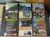 Railfan & Railroad Magazine Complete Year 1990 Complete Year