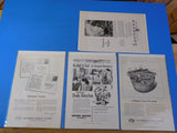 Ads Southern Railway System Lot #9 Advertisements from various magazines (10)