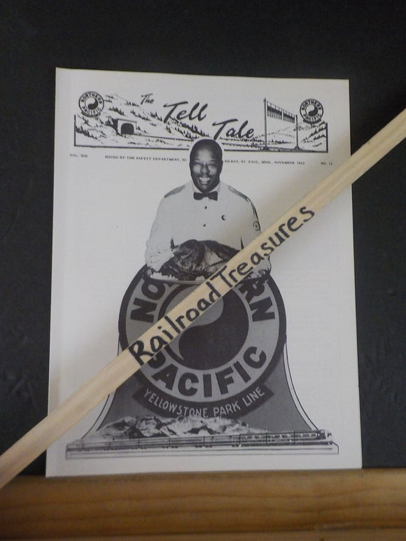Tell Tale 1952 November Northern Pacific Employee Magazine