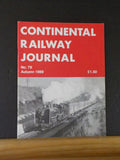 Continental Railway Journal #79 Autumn 1989 Steam Railcars in Tanganyika