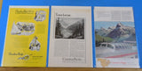 Ads Canadian Pacific Railroad Lot #3 Advertisements from various magazines