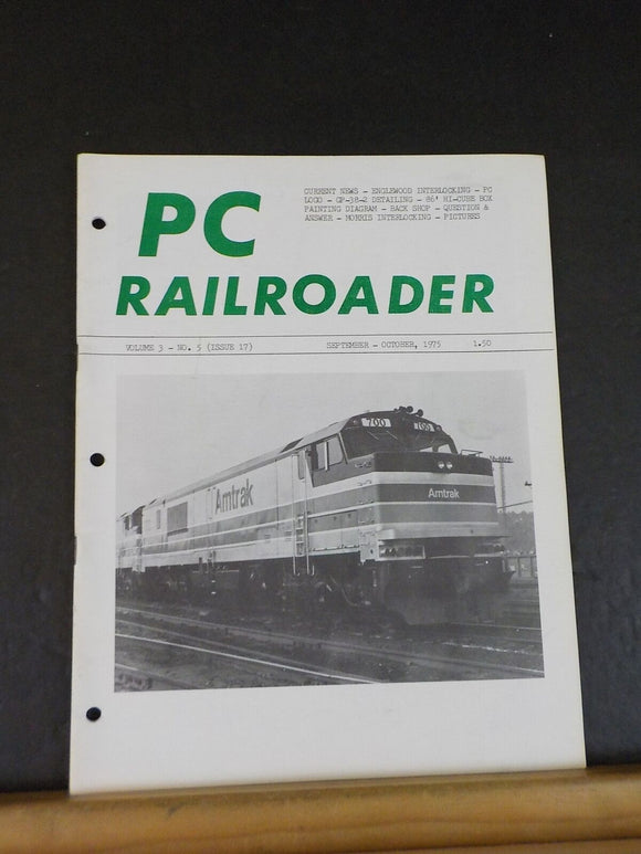 PC Railroader #17 1975 Sept-Oct Vol 3 #5 Englewood Interlocking