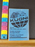 Amtliches Kursbuch Indicateur official Orario ufficiale 28. V.-30. IX. 1978 Somm