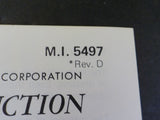 EMD Maintenance Instructions MI 5497 Rev D Type VE-9T relay
