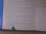 Electric Lighting of Trains Instruction paper HArd Cover 1920