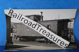 Photo Soo Line Caboose #168  8x5 B&W