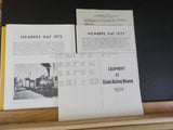 Illinois Railway Museum Lot 1971 annual report + Equipment Members Day Track Pro