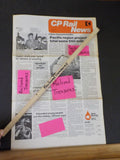 CP Rail News 1980 February 6 Employee Newspaper Calgary Vancouver mainline