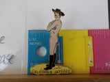 Jaycees California Nude Man On yellow  Base Male   PIN