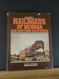 Railroads of Nevada and Eastern California Vol 1 Northern Roads David F Myrick