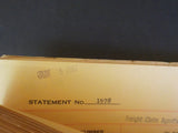 Lehigh Valley Railroad Office of the Freight claim agent 1962