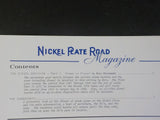 Nickel Plate Road Magazine 1975 Fall Diesel Decision part 1 NKP Adversaries