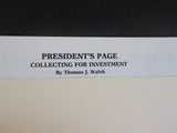 Key Lock and Lantern Magazine #97 Fall 1990 Fake Badge Alert Cast Globes are not