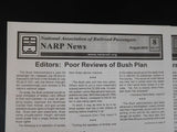 News from the National Association of Railroad Passengers 2003 Lot of 6:
